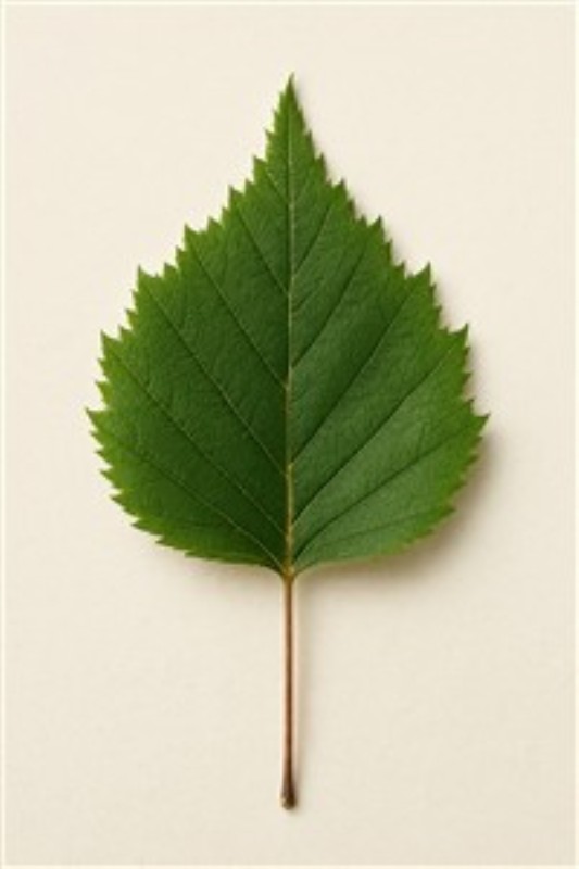 Skønhed i Naturens Detaljer - Oplev elegance med dette smukke, grønne blad på en lys baggrund, der fremhæver den fine struktur og naturlige skønhed. Perfekt til at tilføje et friskt og minimalistisk touch til dit hjem.