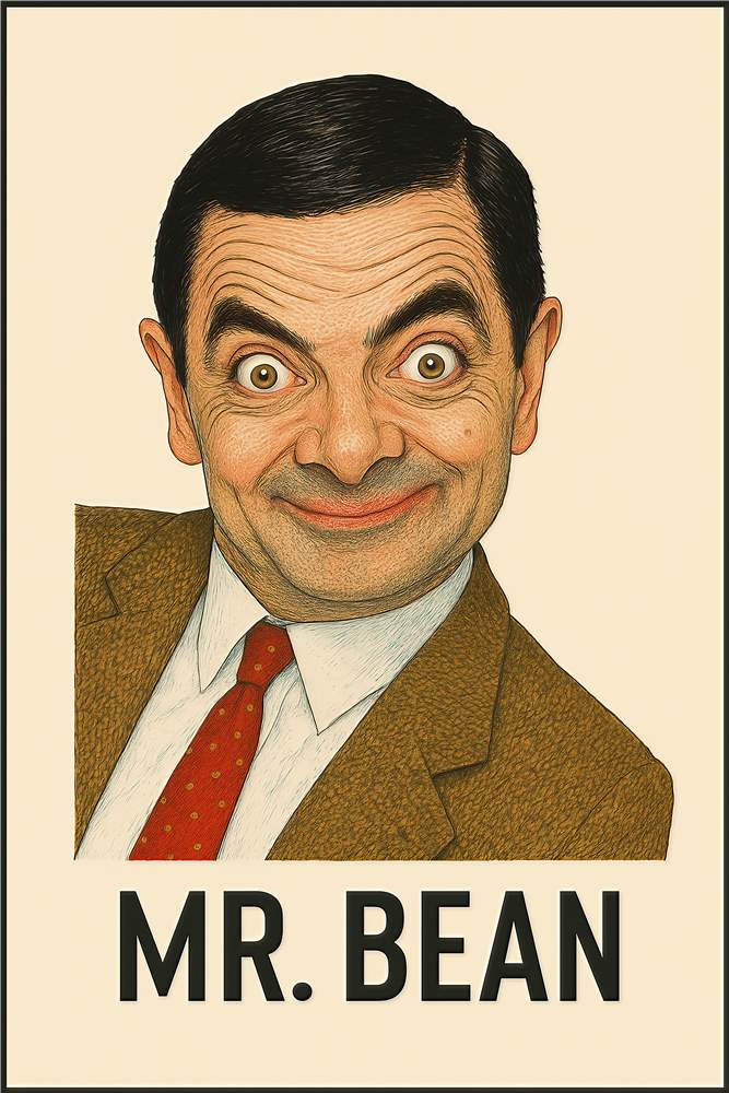 Mr. Bean: Den Komiske Legende plakat