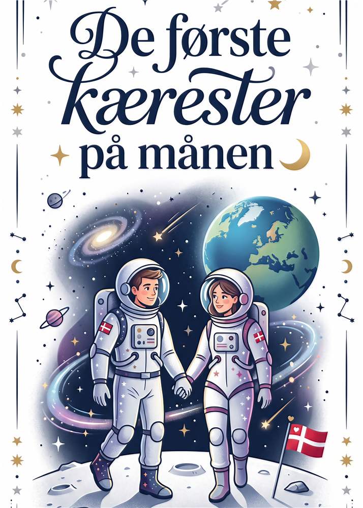 Kærlighed under stjernerne - Rumfartsskønhed plakat