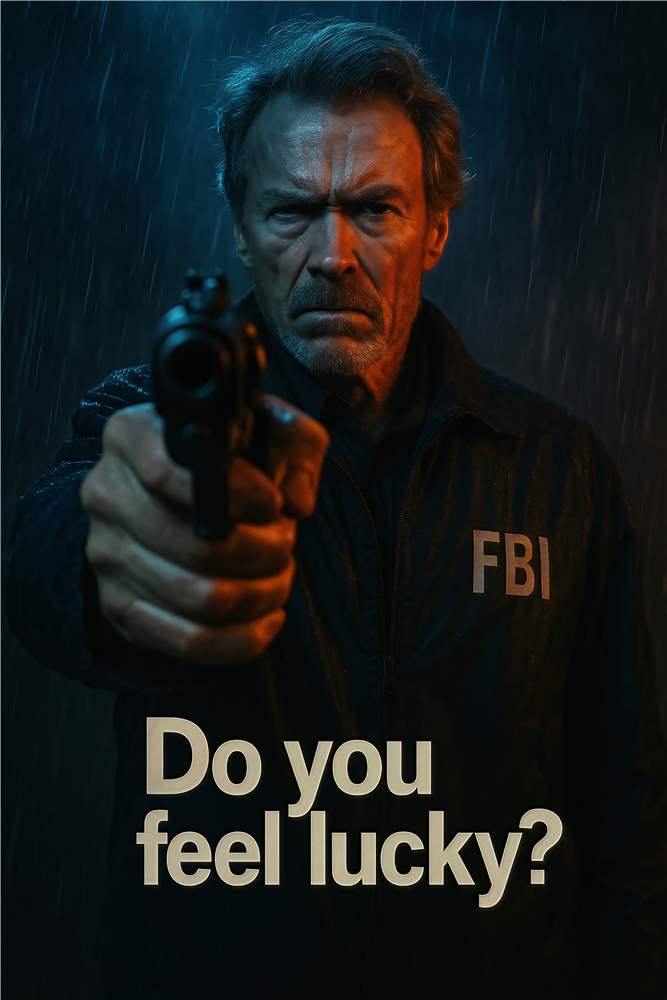 FBI Agent i Regnen: Spænding og Drama plakat