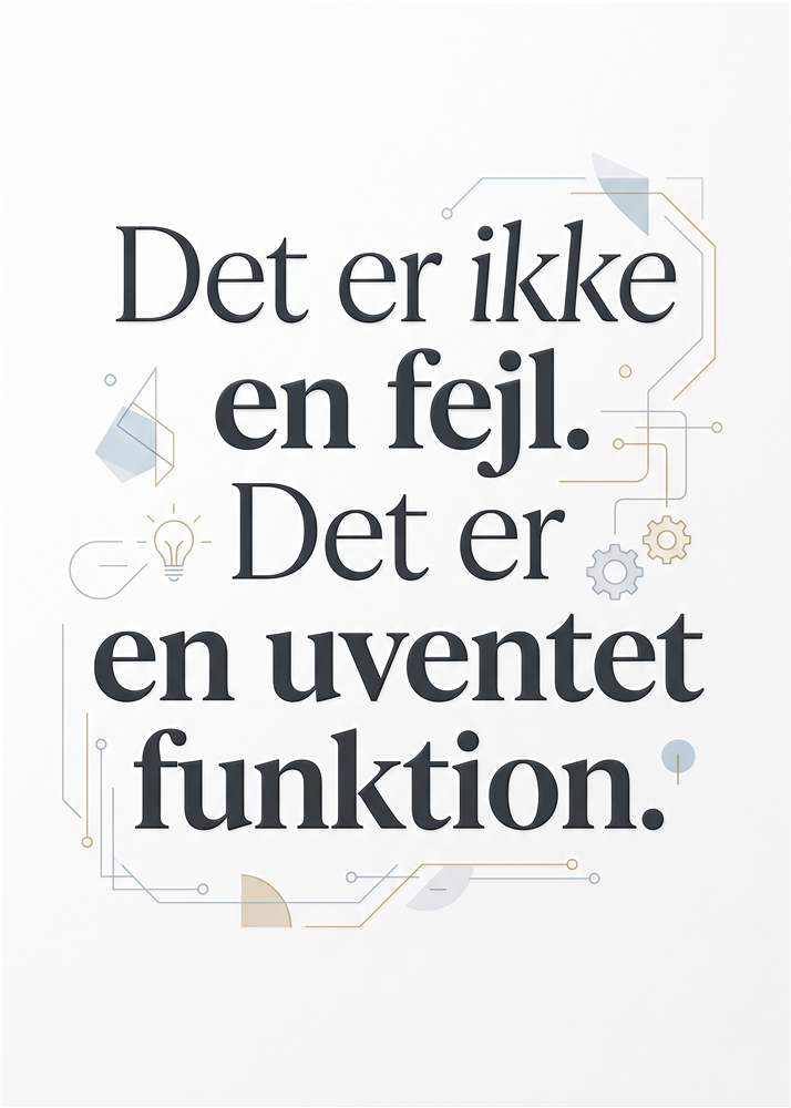 Uventede funktioner: Et inspirerende blik plakat