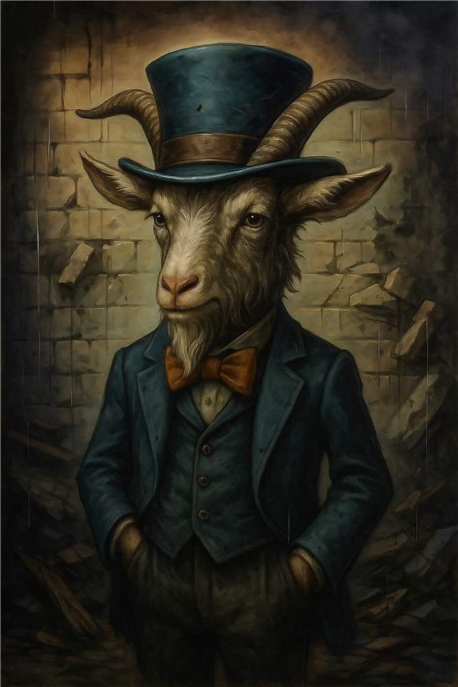 Elegant Ged i Classy Outfit plakat
