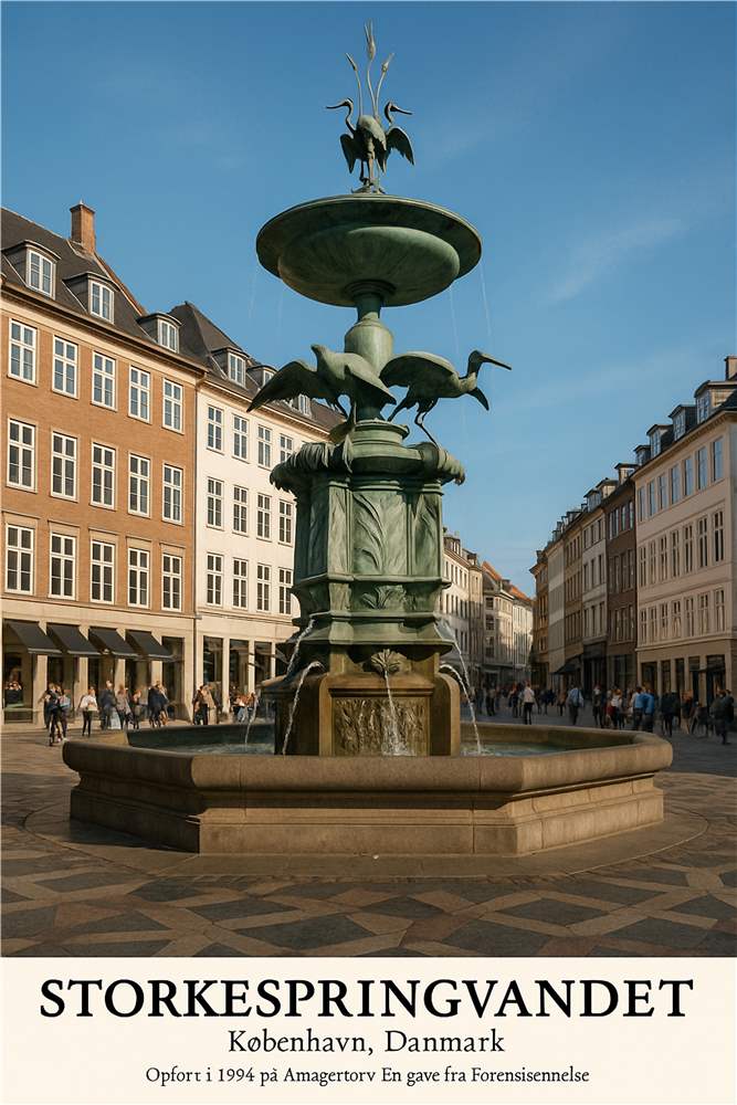 Storkespringvandet: Københavns Perle plakat
