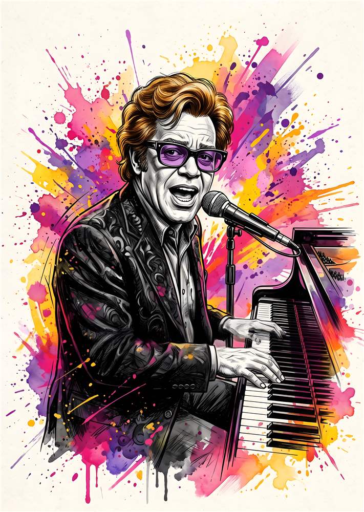 Musikalsk Ekspression: Pianistens Passion plakat