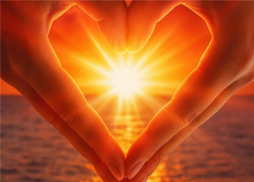 Kærlighedens Solnedgang plakat