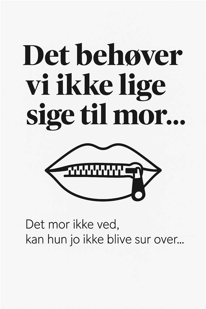 Hemmeligheder vi skjuler for mor plakat