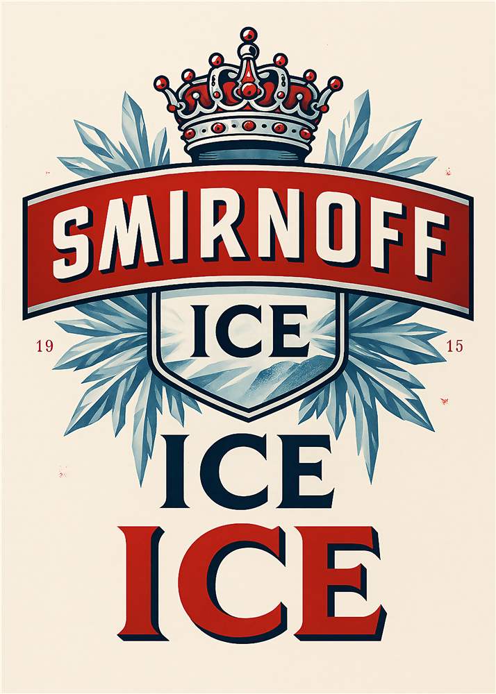 Smirnoff Ice: Livlig Branding Art plakat