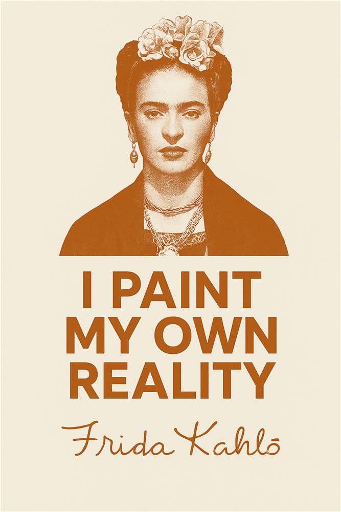 Frida Kahlo: Mal din egen virkelighed plakat