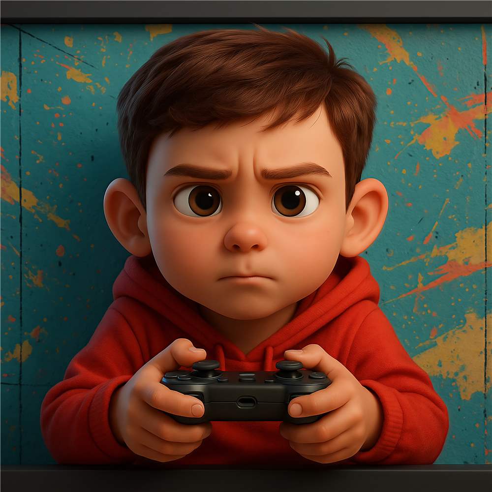 Fokus Gamer: Intensiteten i Spilverdenen plakat