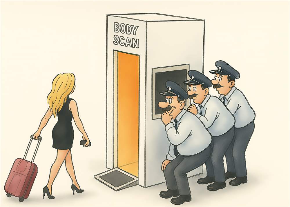 Overraskende Body Scan Oplevelse plakat