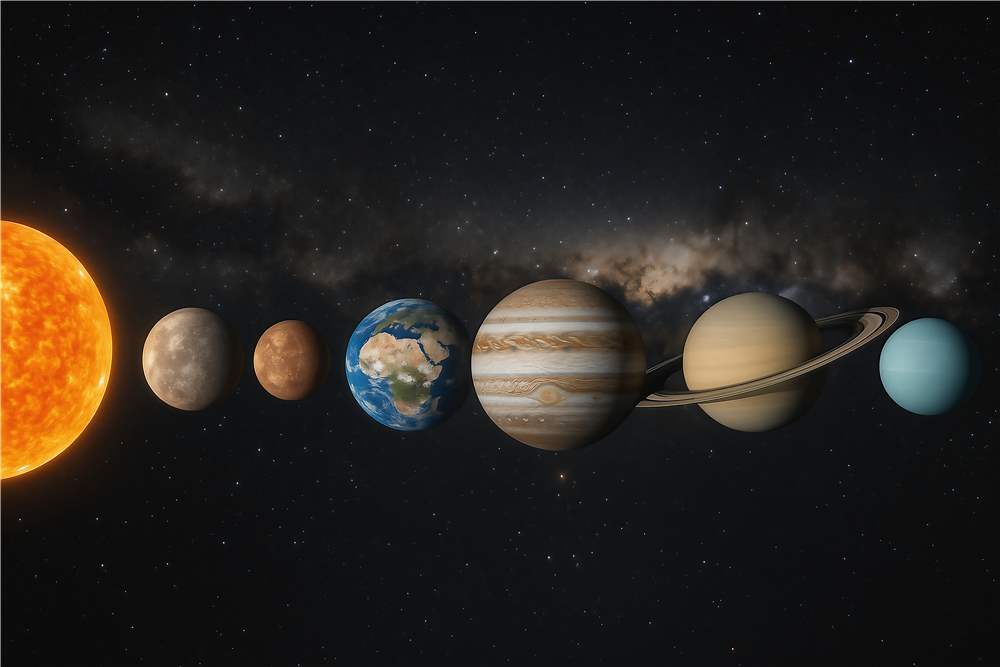 Solsystemets Fantastiske Planeter plakat