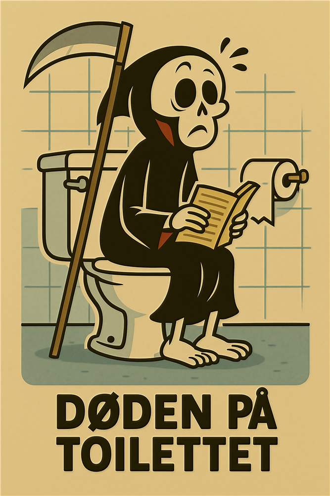 Døden Fanger i Toiletpausen plakat