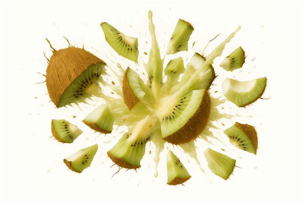 Kiwi-ekspression: En Frugtig Eksplosion plakat