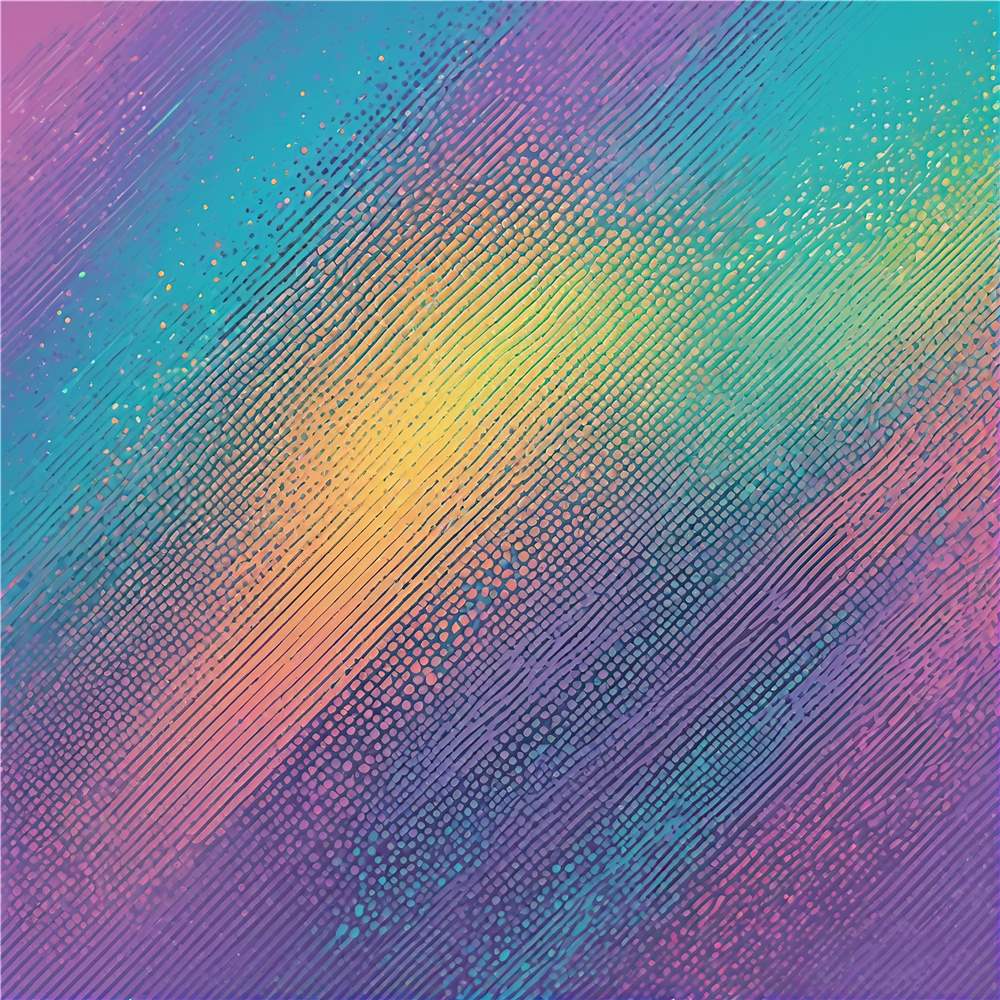 Livligt Pastel Abstrakt Kunstværk plakat
