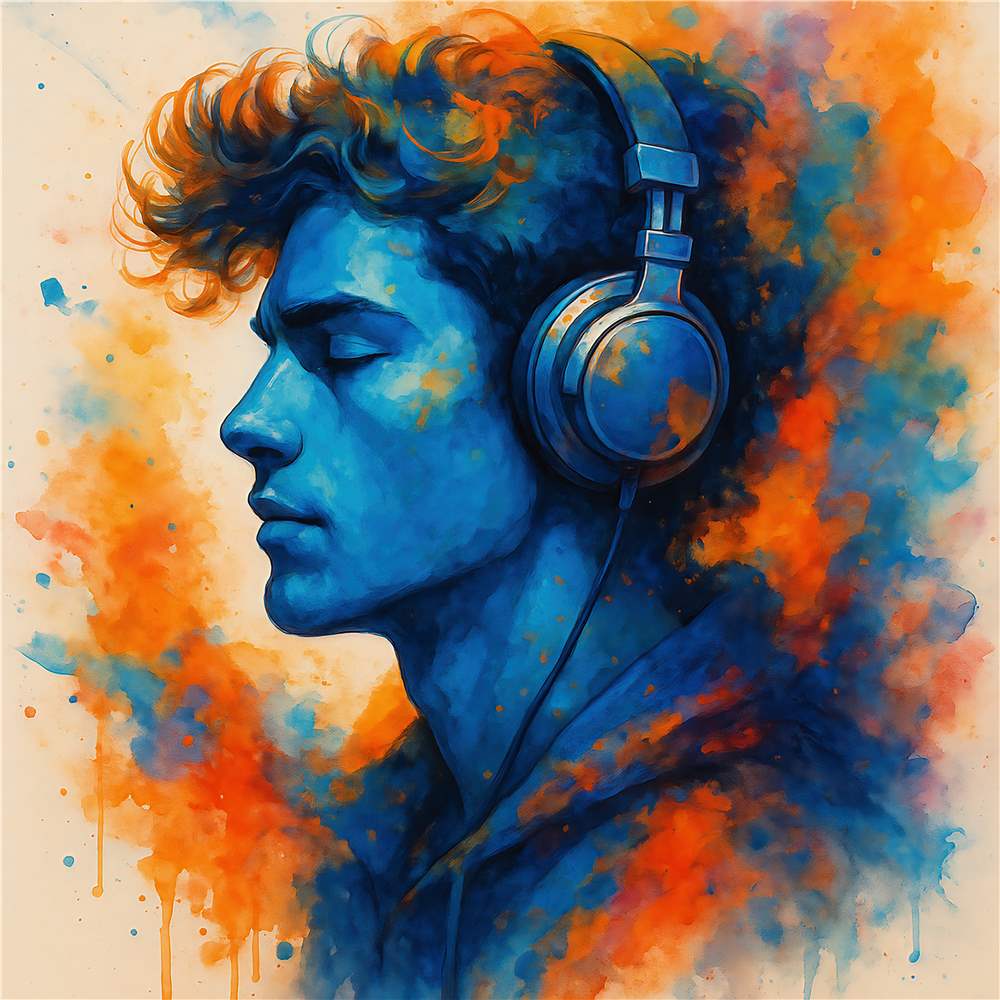 Musik i Farver: En Visuel Symfoni plakat