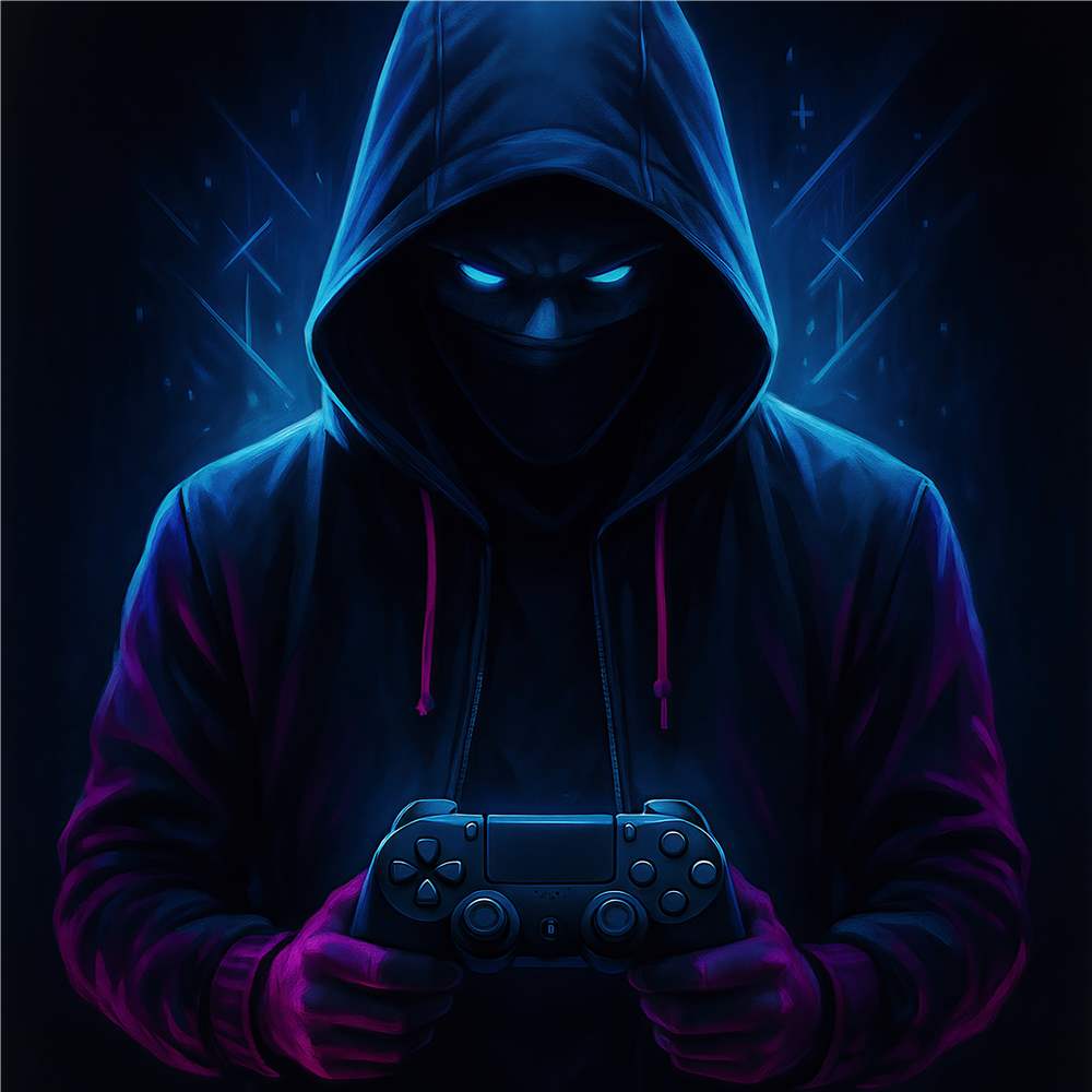 Neon Gamer Mystik plakat