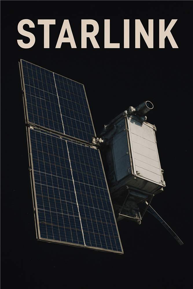 Starlink Satellit: Rummet Kirker plakat