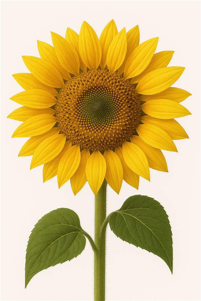 Lyse Solsikker til Dit Hjem plakat