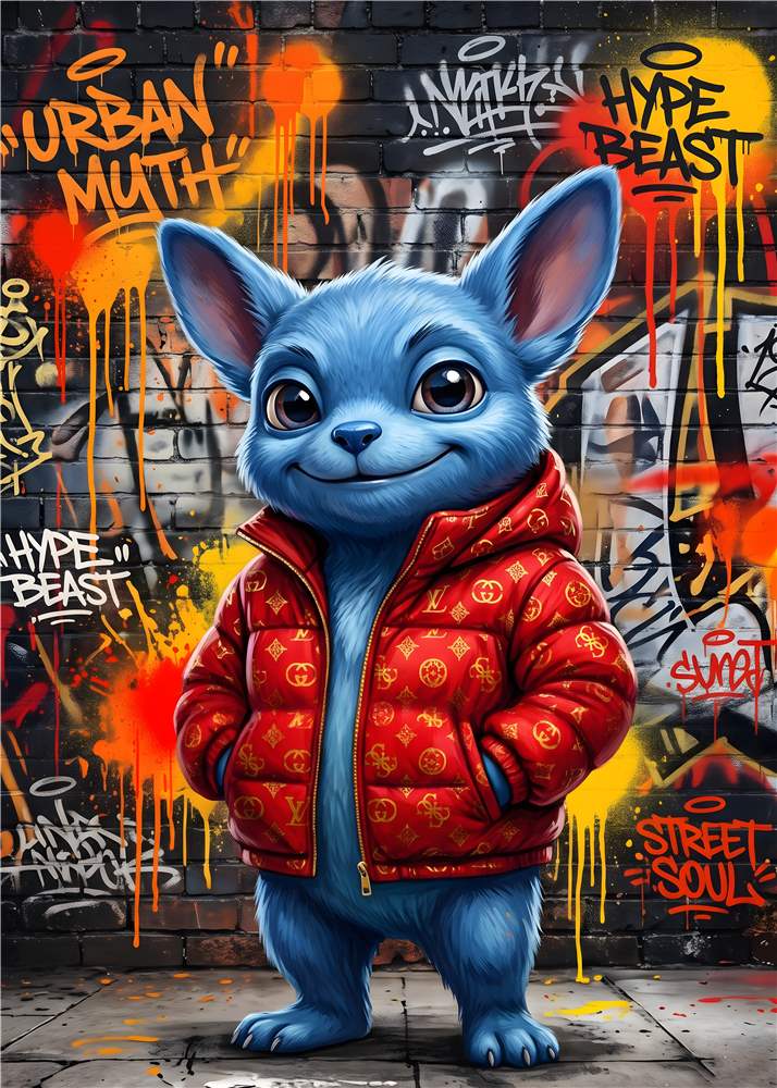Urban Hype Beast Magi plakat