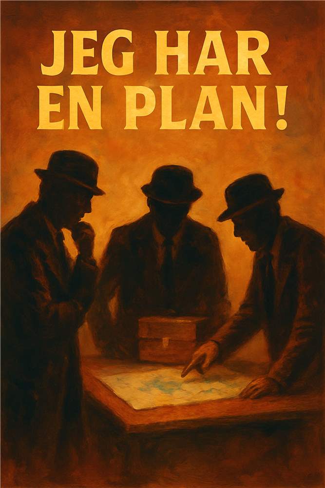 Strategi i skyggerne plakat