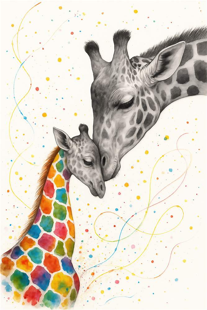 Kærlighed i Safariens Farver plakat