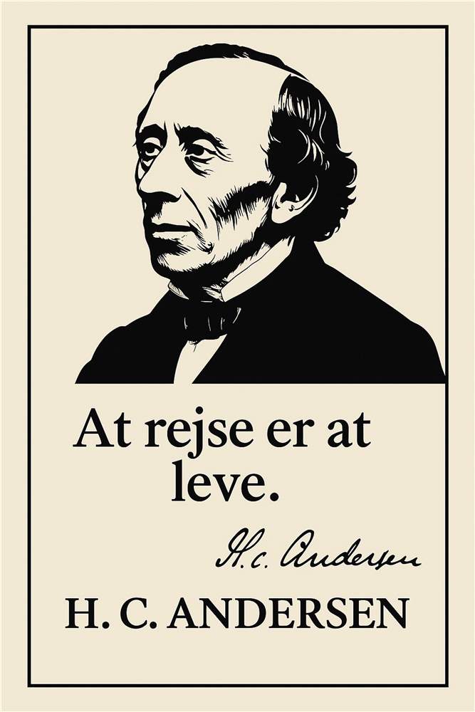 H.C. Andersen: Livet Som Rejse plakat