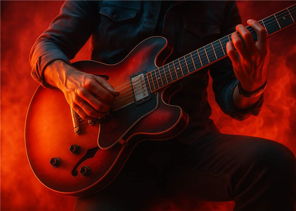 Brændende Musik: Guitarens Passion plakat