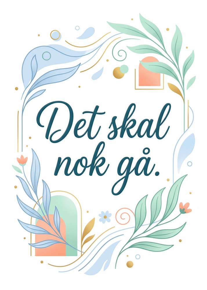 Inspirerende Plakat til Ethvert Rum plakat