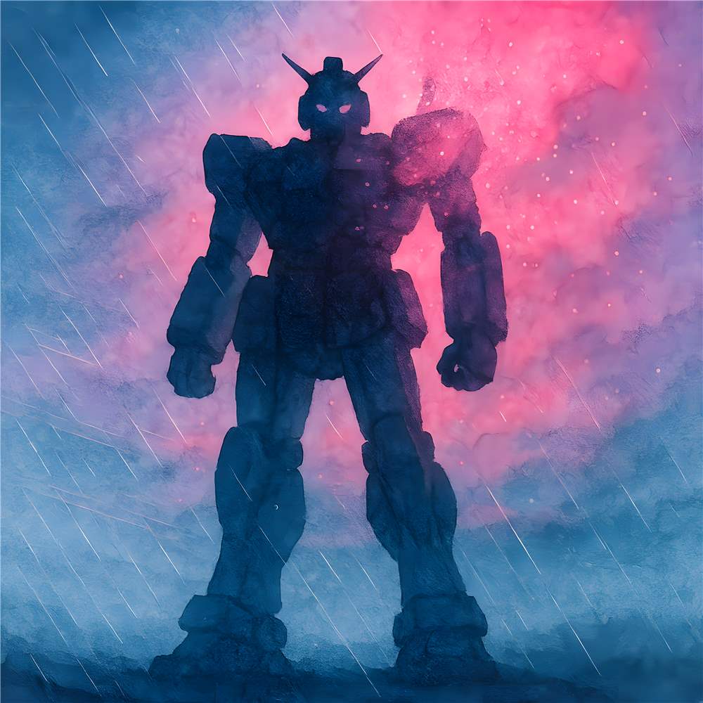 Robotpower i Regnvejr plakat