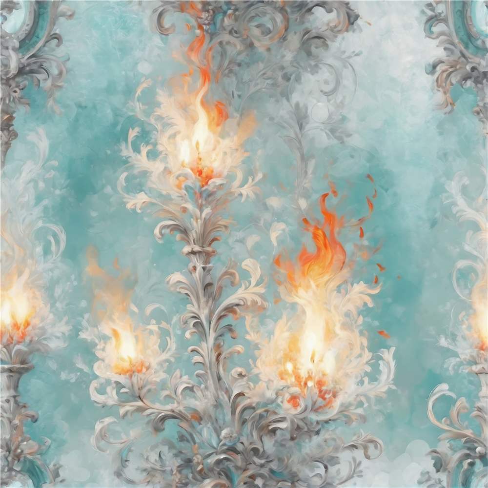 Lysets Elegante Flammer plakat