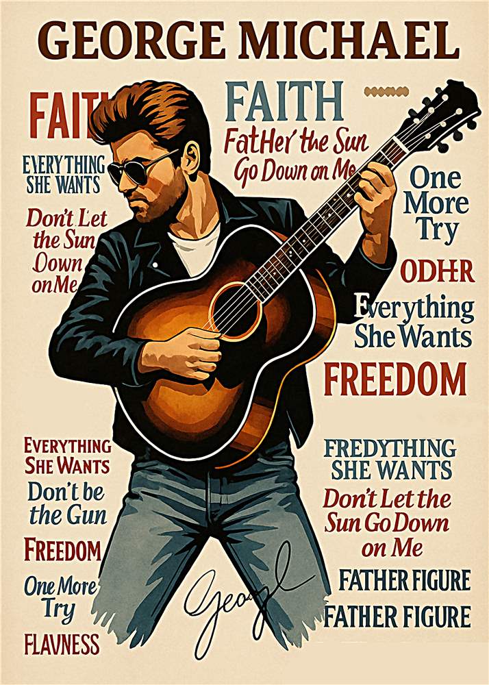 George Michael: Musikkens Legende plakat