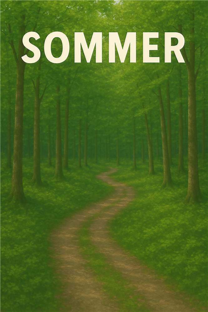 Fortryllende Sommer på Stien plakat
