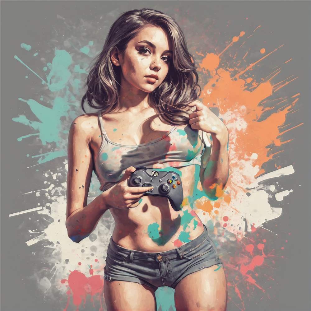 Farverig Gaming Inspiration plakat