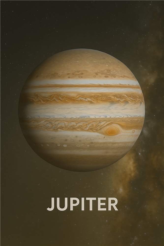 Jupiter - Universets Kæmpe plakat