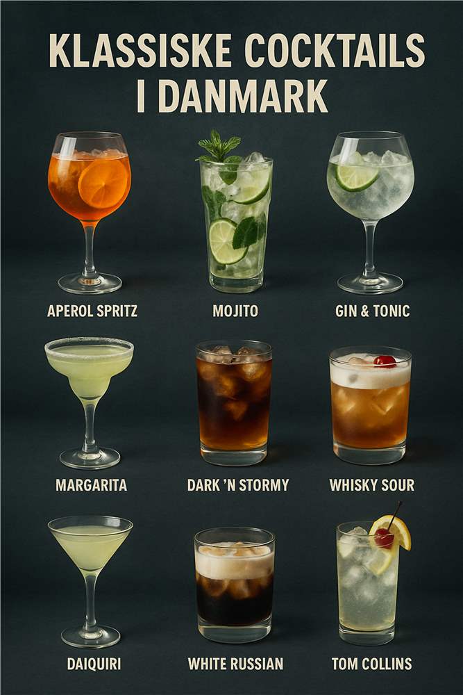 Cocktailfest i Danmark plakat