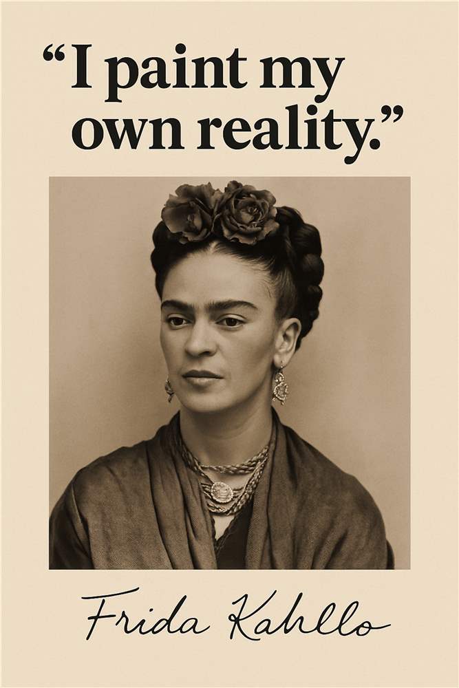 Frida Kahlo: Maleren af egen virkelighed plakat