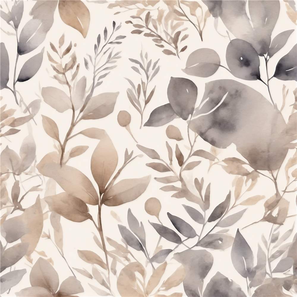 Elegant Akvarel Flora til Dit Hjem plakat