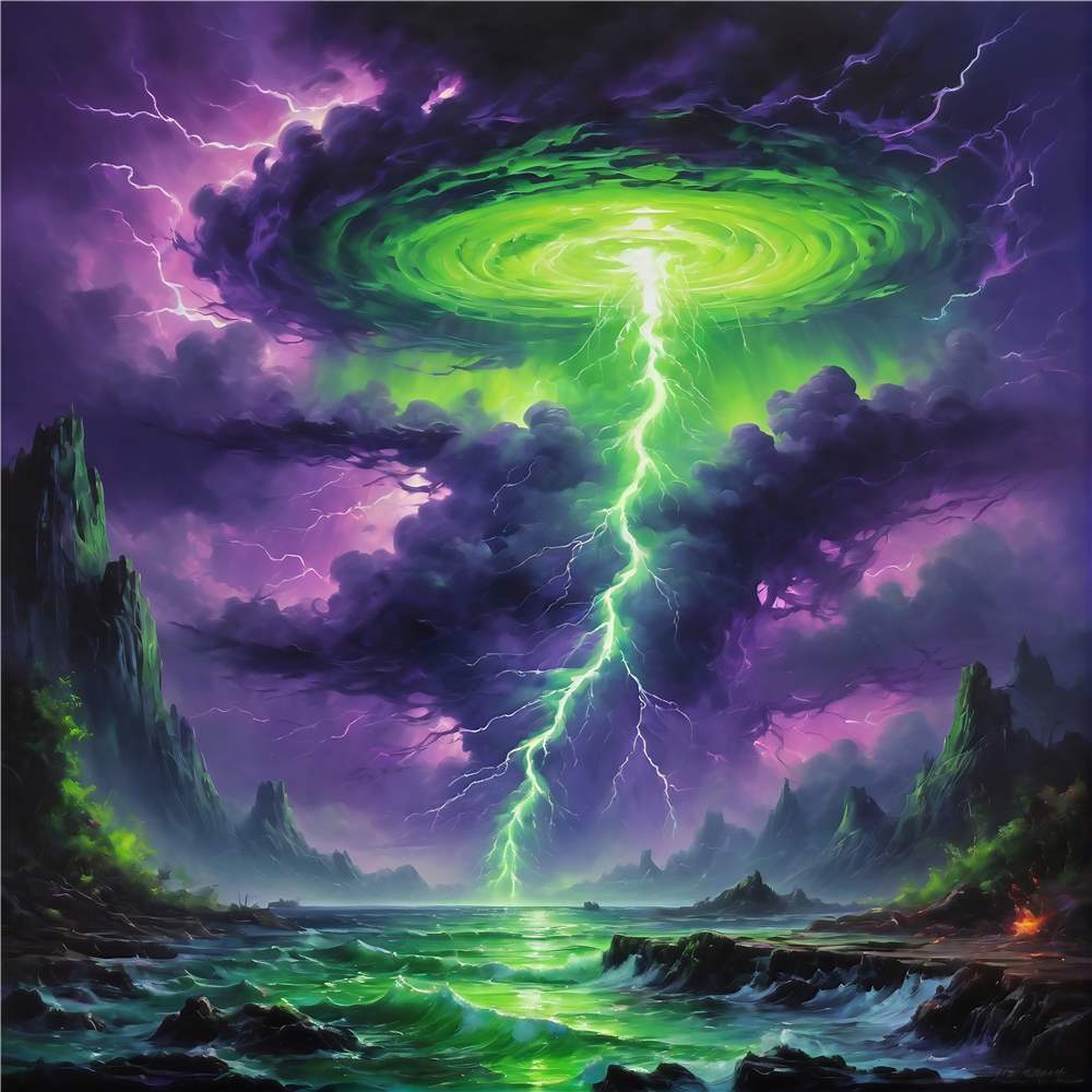 Energi fra Stormens Hjerte plakat