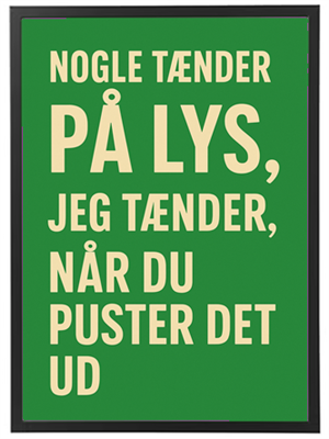 Et inspirerende citat om lys og samspillet mellem mennesker.