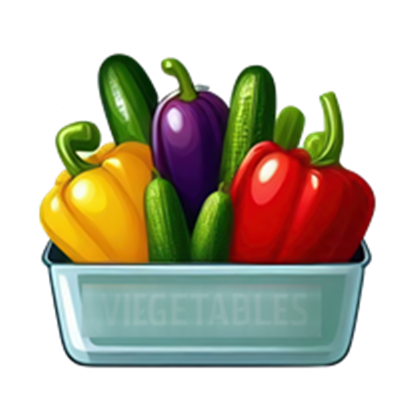 En skål fyldt med forskellige grøntsager som peberfrugter og agurker.