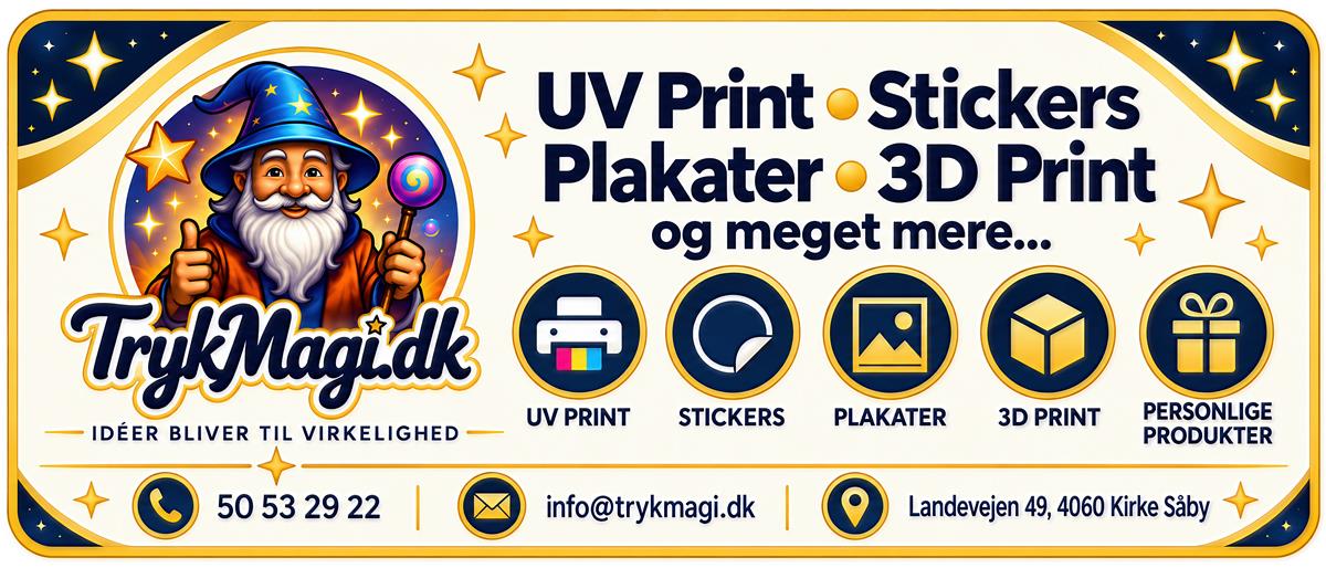 TrykMagi.dk – UV-print, stickers og plakater – forhåndsvisning af plakat