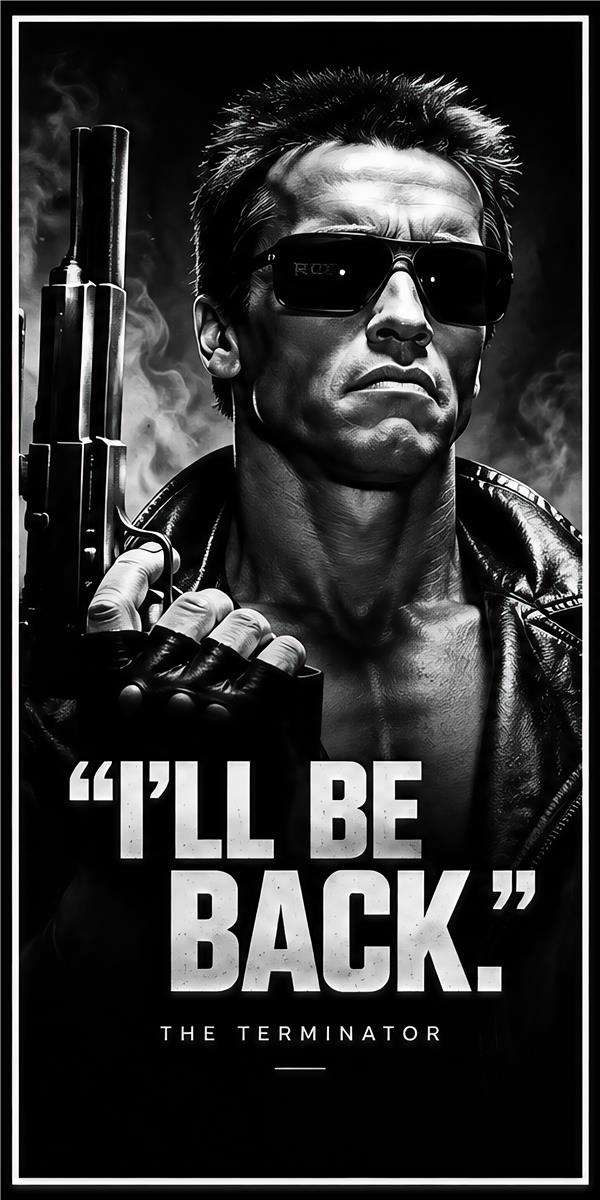 The Terminator – I'll Be Back plakat – forhåndsvisning af plakat