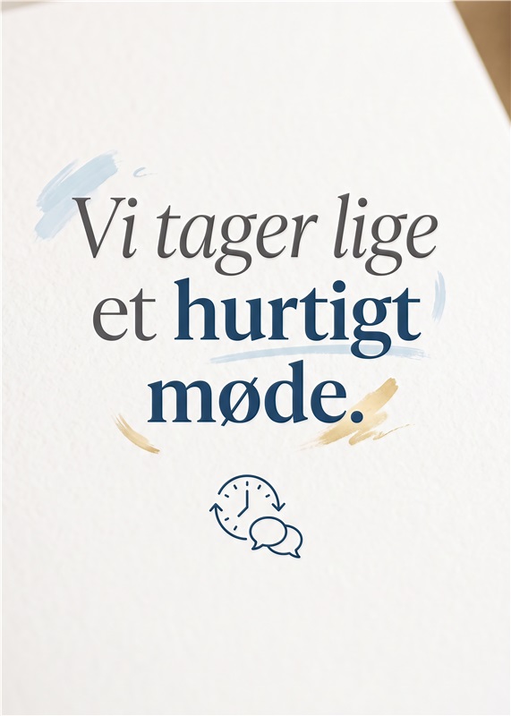 Tag et Hurtigt Møde - Inspirerende Plakat - Få motivation til at tage hurtige beslutninger med denne stilfulde plakat. Den er perfekt til kontoret eller hjemmet, hvor du kan mindes dig selv om, at nogle beslutninger skal træffes hurtigt!