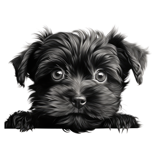 Affenpinscher sticker motiv