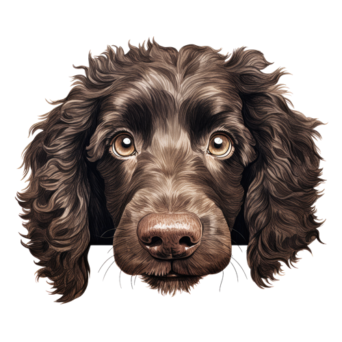 American Water Spaniel sticker motiv