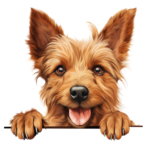 Australian Terrier sticker motiv