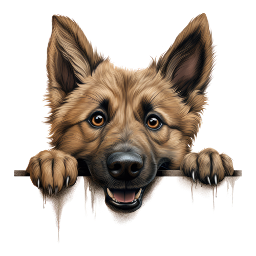 Belgian Shepherd Laekenois sticker motiv