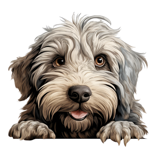Bergamasco sticker motiv