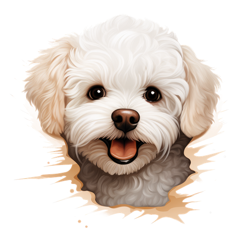 Bichon Frise sticker motiv
