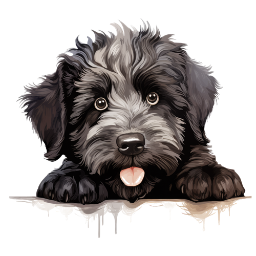 Bouvier Des Flandres sticker motiv